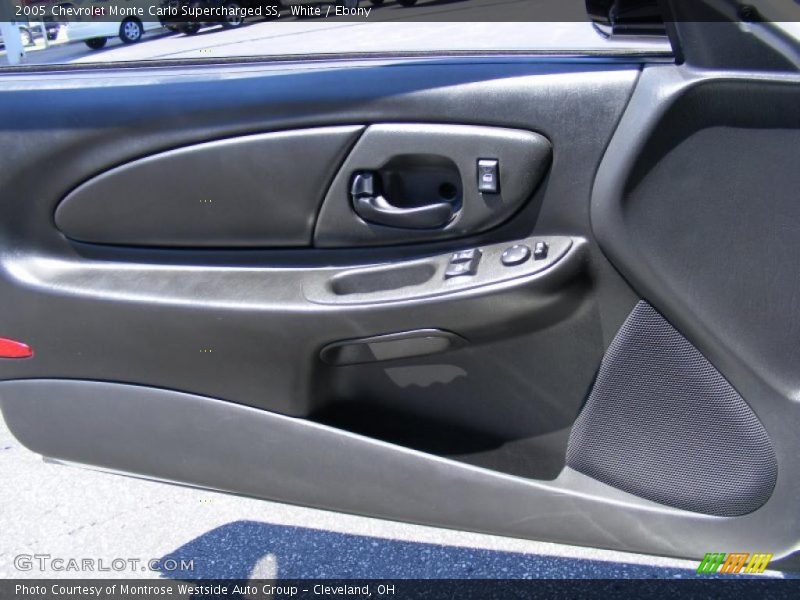 White / Ebony 2005 Chevrolet Monte Carlo Supercharged SS