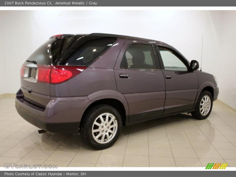 Amethyst Metallic / Gray 2007 Buick Rendezvous CX
