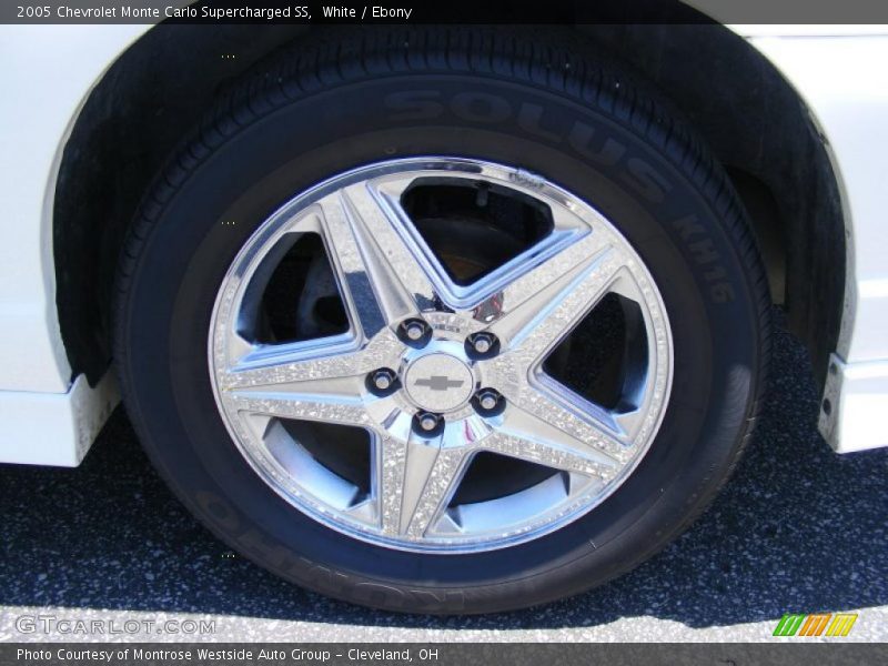 White / Ebony 2005 Chevrolet Monte Carlo Supercharged SS