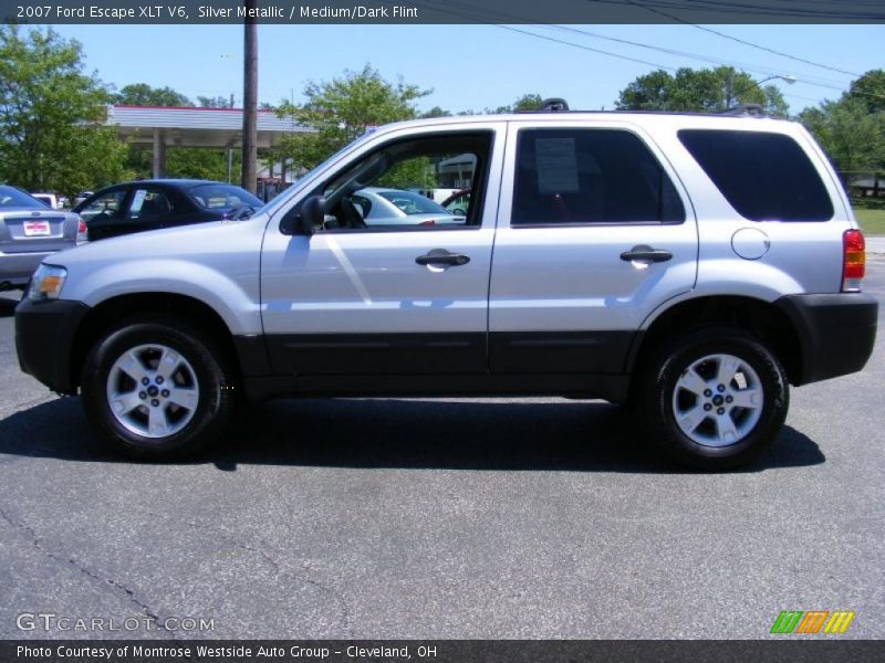 Silver Metallic / Medium/Dark Flint 2007 Ford Escape XLT V6