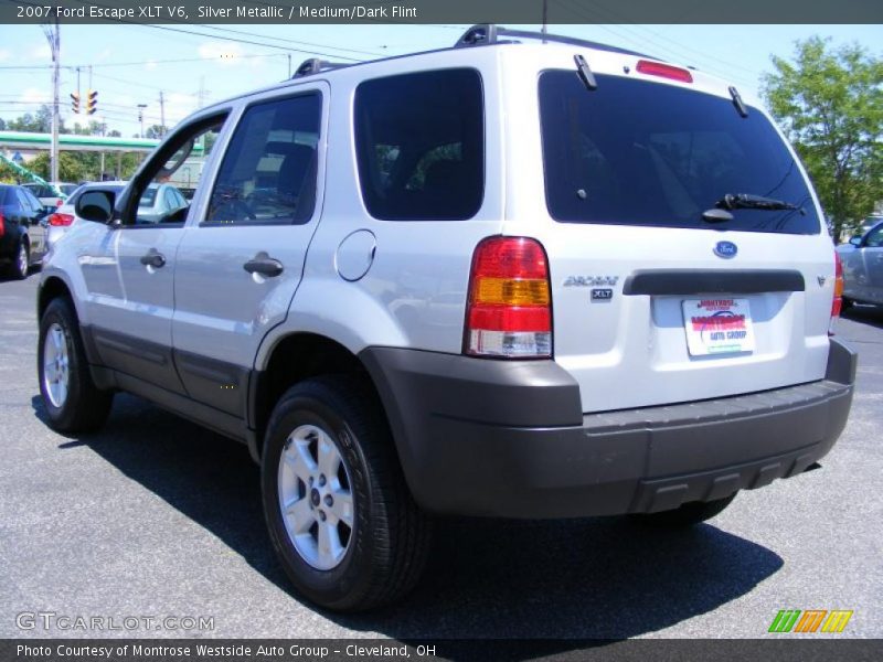 Silver Metallic / Medium/Dark Flint 2007 Ford Escape XLT V6