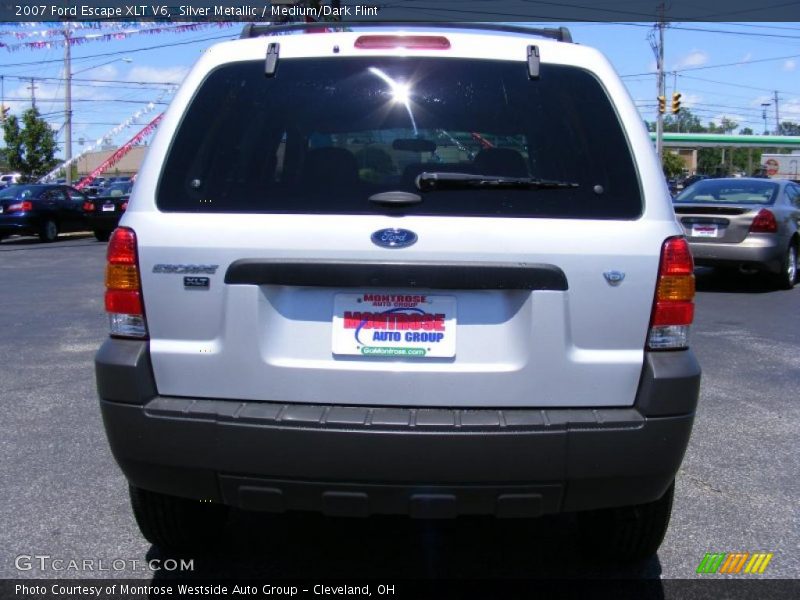 Silver Metallic / Medium/Dark Flint 2007 Ford Escape XLT V6