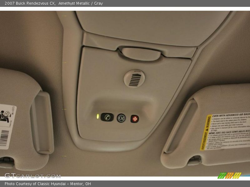 Amethyst Metallic / Gray 2007 Buick Rendezvous CX