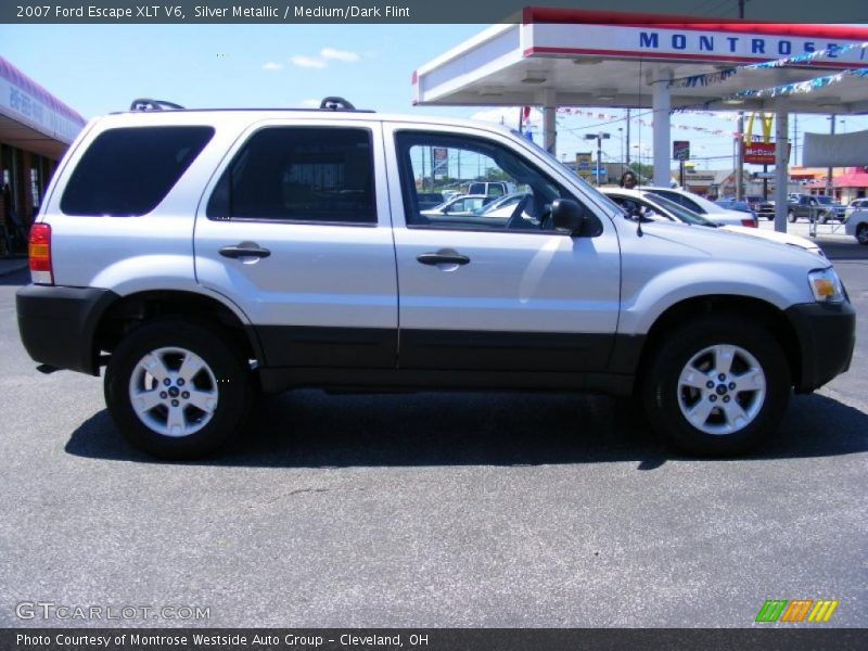 Silver Metallic / Medium/Dark Flint 2007 Ford Escape XLT V6