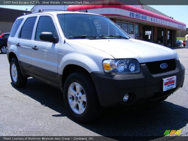 Silver Metallic / Medium/Dark Flint 2007 Ford Escape XLT V6