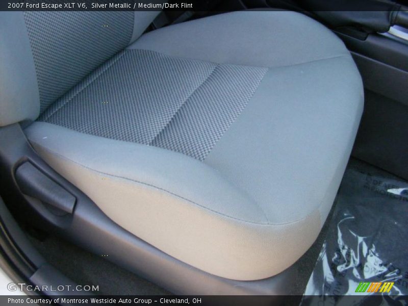 Silver Metallic / Medium/Dark Flint 2007 Ford Escape XLT V6