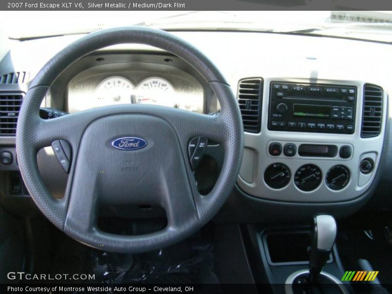 Silver Metallic / Medium/Dark Flint 2007 Ford Escape XLT V6