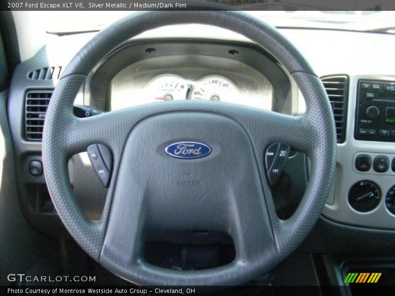 Silver Metallic / Medium/Dark Flint 2007 Ford Escape XLT V6