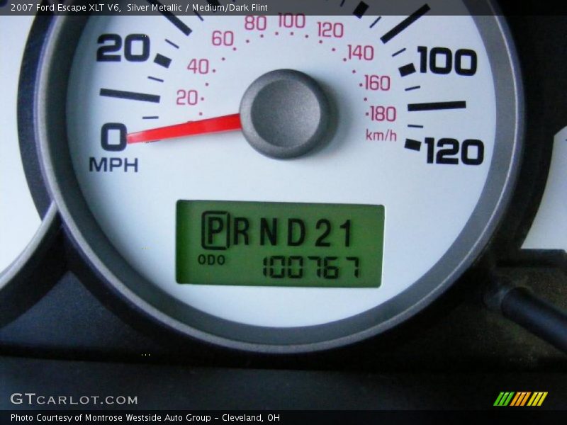 Silver Metallic / Medium/Dark Flint 2007 Ford Escape XLT V6