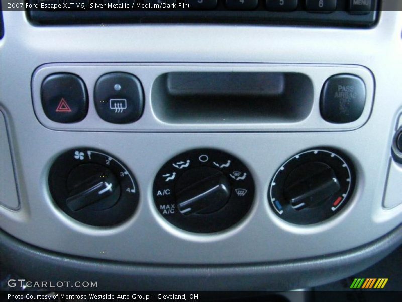 Silver Metallic / Medium/Dark Flint 2007 Ford Escape XLT V6