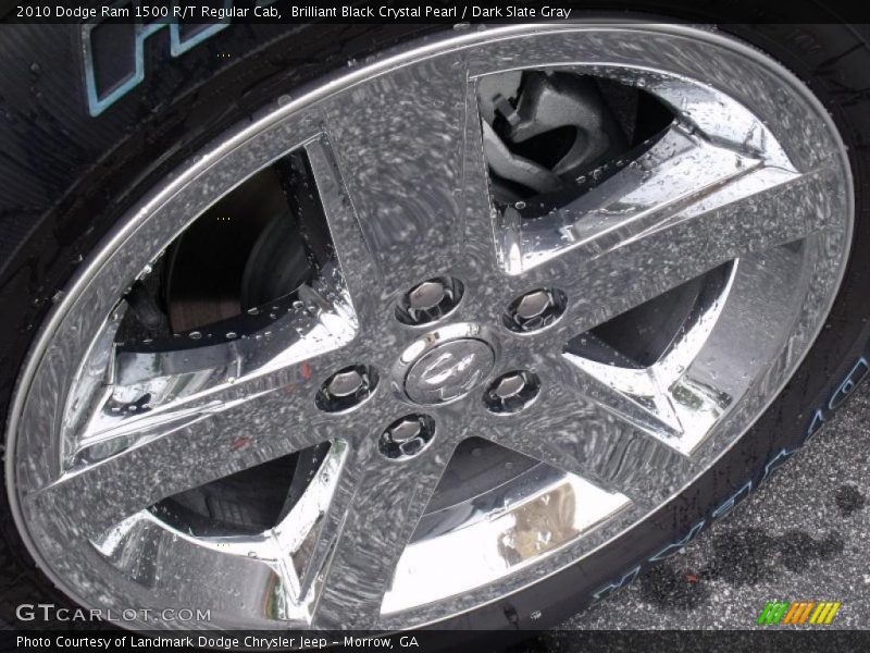 Brilliant Black Crystal Pearl / Dark Slate Gray 2010 Dodge Ram 1500 R/T Regular Cab