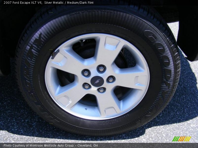 Silver Metallic / Medium/Dark Flint 2007 Ford Escape XLT V6