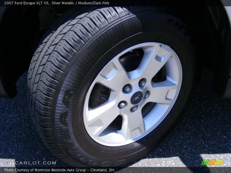 Silver Metallic / Medium/Dark Flint 2007 Ford Escape XLT V6