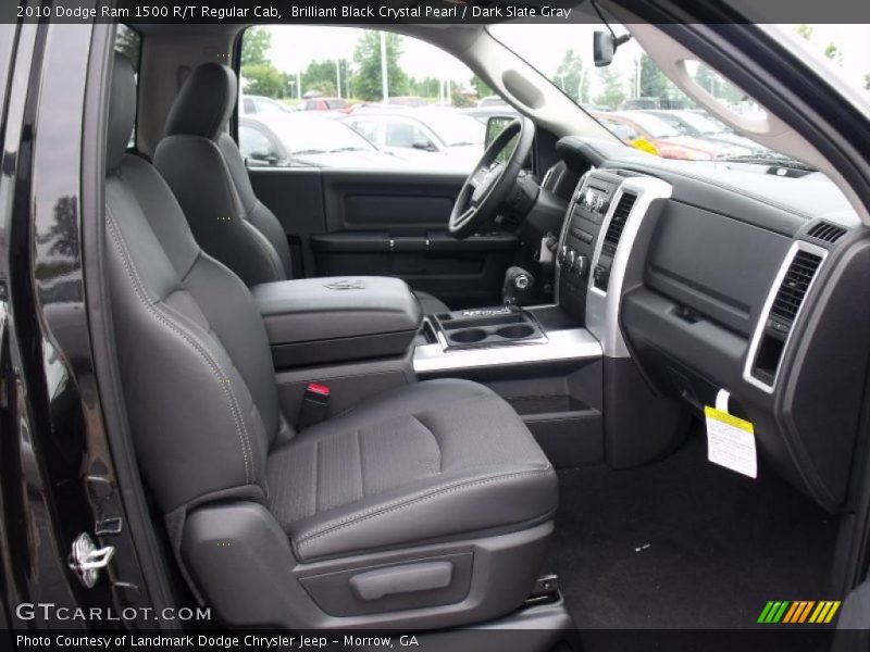 Brilliant Black Crystal Pearl / Dark Slate Gray 2010 Dodge Ram 1500 R/T Regular Cab
