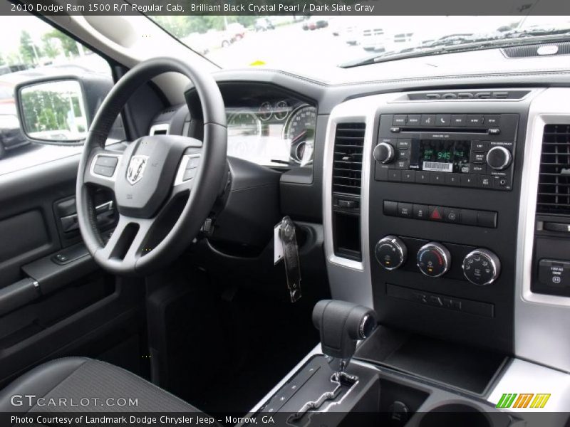 Brilliant Black Crystal Pearl / Dark Slate Gray 2010 Dodge Ram 1500 R/T Regular Cab