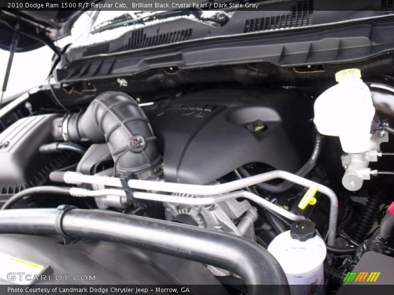 Brilliant Black Crystal Pearl / Dark Slate Gray 2010 Dodge Ram 1500 R/T Regular Cab