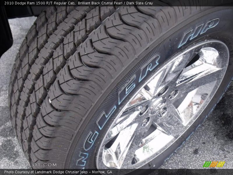 Brilliant Black Crystal Pearl / Dark Slate Gray 2010 Dodge Ram 1500 R/T Regular Cab