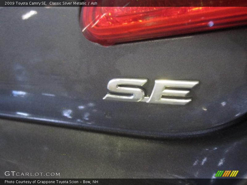 Classic Silver Metallic / Ash 2009 Toyota Camry SE