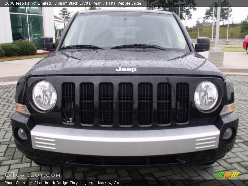 Brilliant Black Crystal Pearl / Pastel Pebble Beige 2008 Jeep Patriot Limited