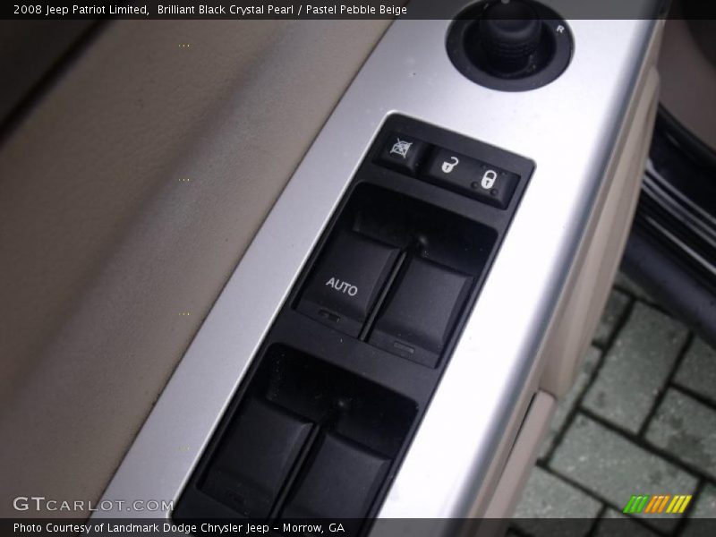 Brilliant Black Crystal Pearl / Pastel Pebble Beige 2008 Jeep Patriot Limited