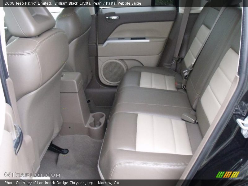 Brilliant Black Crystal Pearl / Pastel Pebble Beige 2008 Jeep Patriot Limited