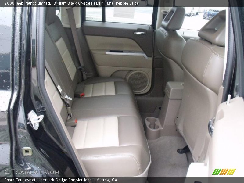 Brilliant Black Crystal Pearl / Pastel Pebble Beige 2008 Jeep Patriot Limited