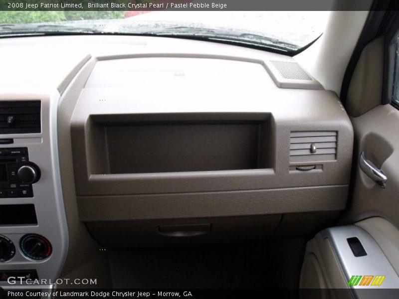 Brilliant Black Crystal Pearl / Pastel Pebble Beige 2008 Jeep Patriot Limited