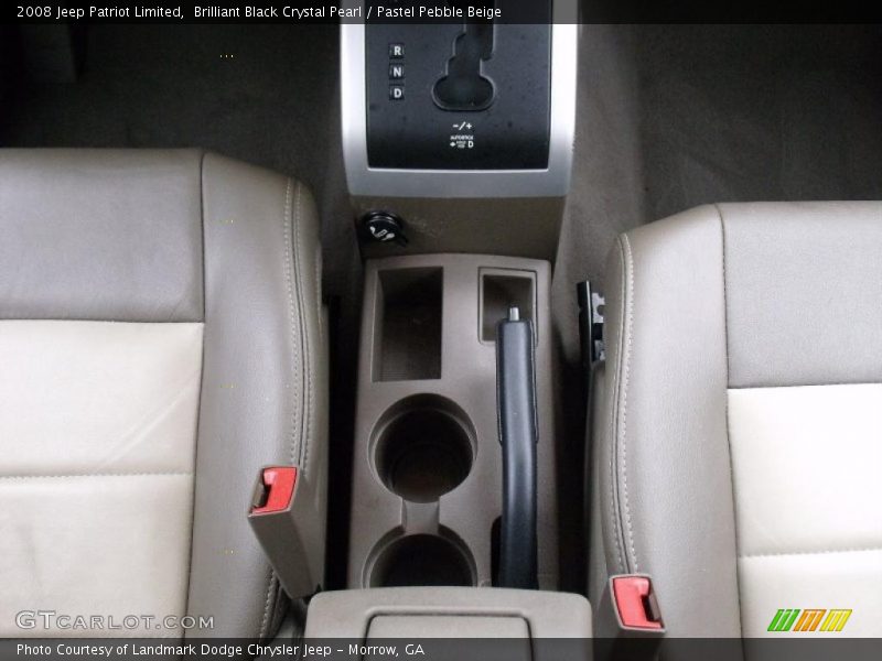 Brilliant Black Crystal Pearl / Pastel Pebble Beige 2008 Jeep Patriot Limited