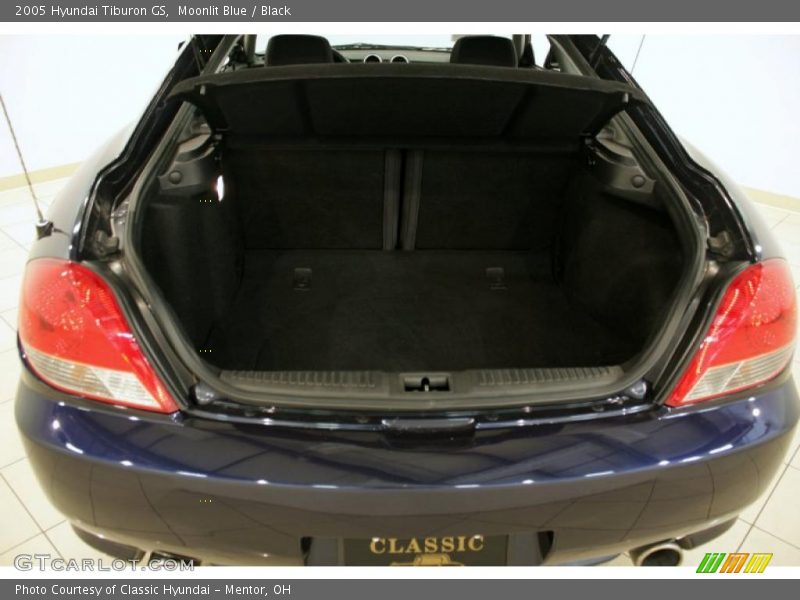 Moonlit Blue / Black 2005 Hyundai Tiburon GS