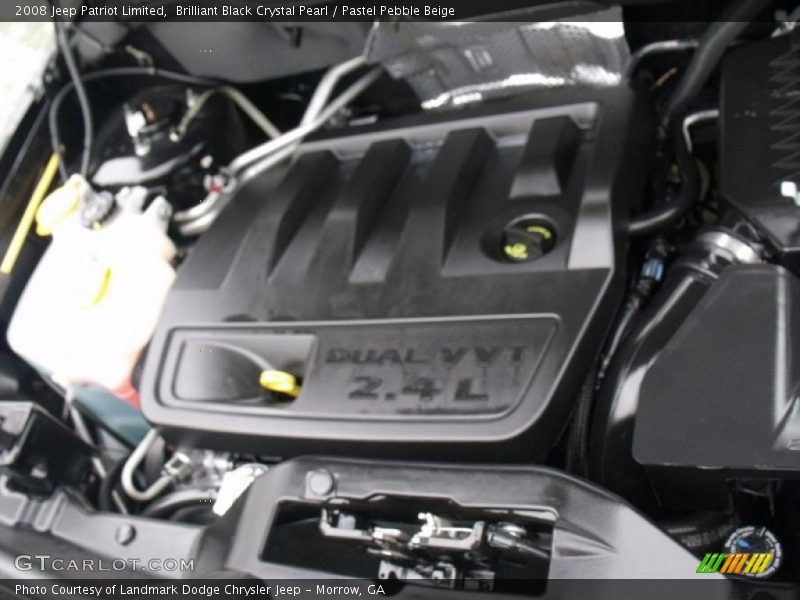 Brilliant Black Crystal Pearl / Pastel Pebble Beige 2008 Jeep Patriot Limited