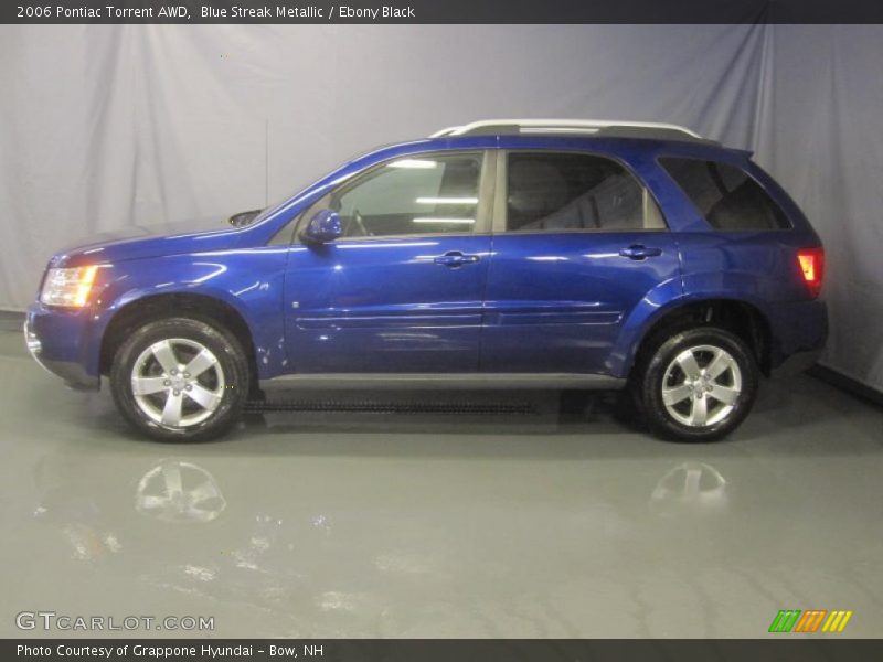 Blue Streak Metallic / Ebony Black 2006 Pontiac Torrent AWD