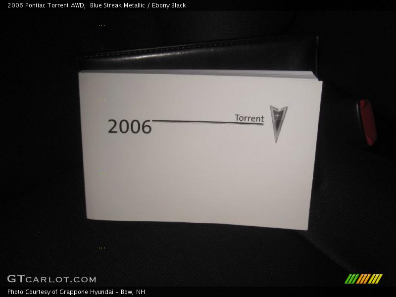 Blue Streak Metallic / Ebony Black 2006 Pontiac Torrent AWD