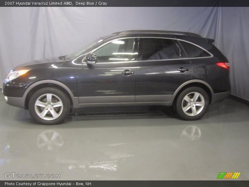 Deep Blue / Gray 2007 Hyundai Veracruz Limited AWD