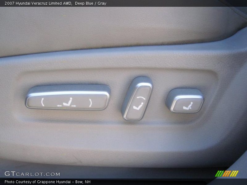 Deep Blue / Gray 2007 Hyundai Veracruz Limited AWD