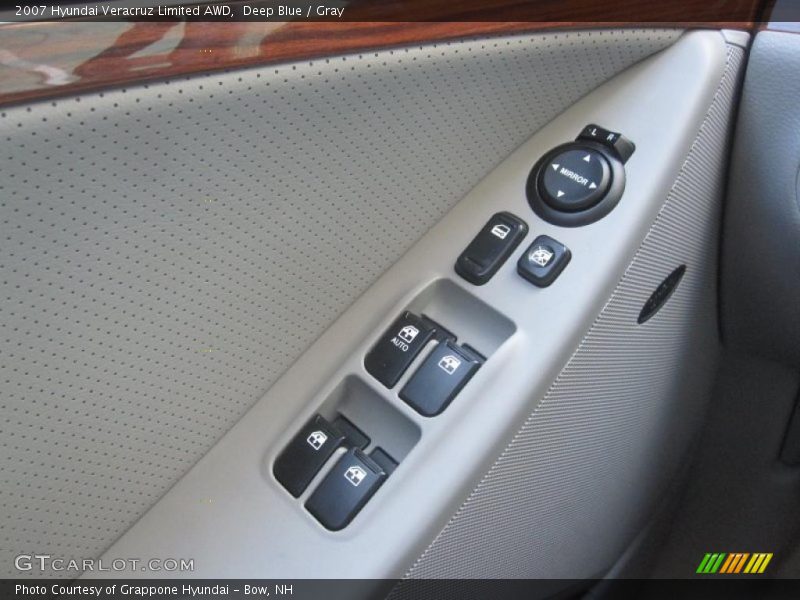 Deep Blue / Gray 2007 Hyundai Veracruz Limited AWD