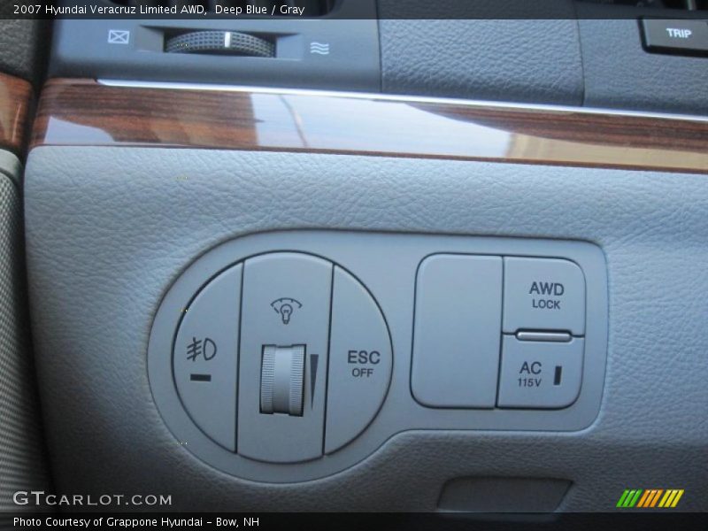 Deep Blue / Gray 2007 Hyundai Veracruz Limited AWD