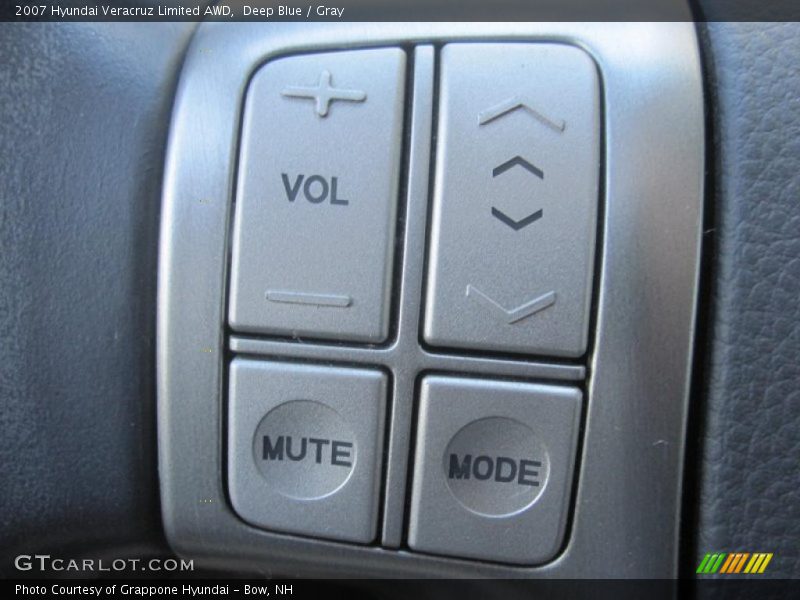 Deep Blue / Gray 2007 Hyundai Veracruz Limited AWD