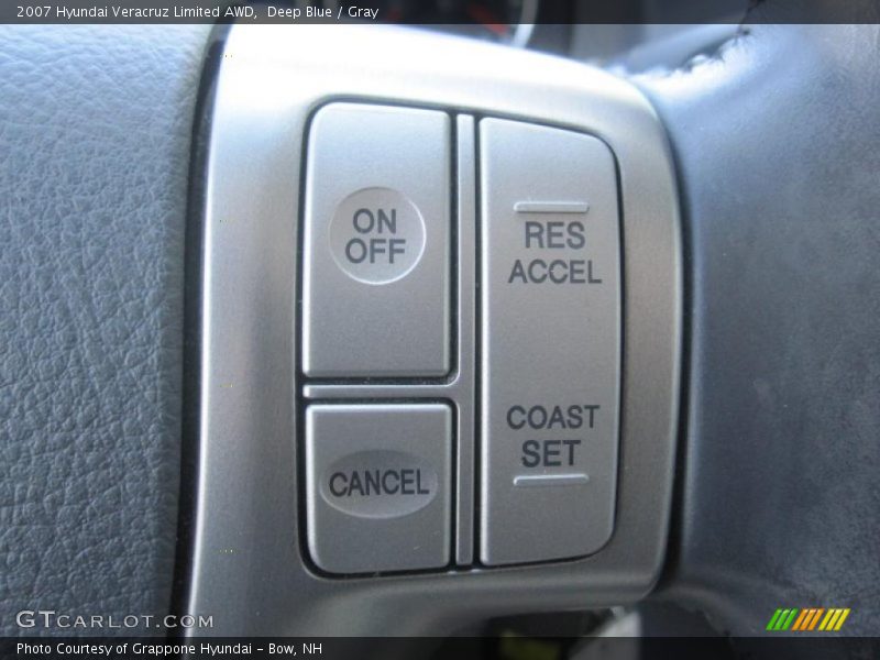 Deep Blue / Gray 2007 Hyundai Veracruz Limited AWD