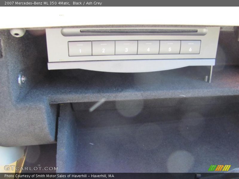 Black / Ash Grey 2007 Mercedes-Benz ML 350 4Matic