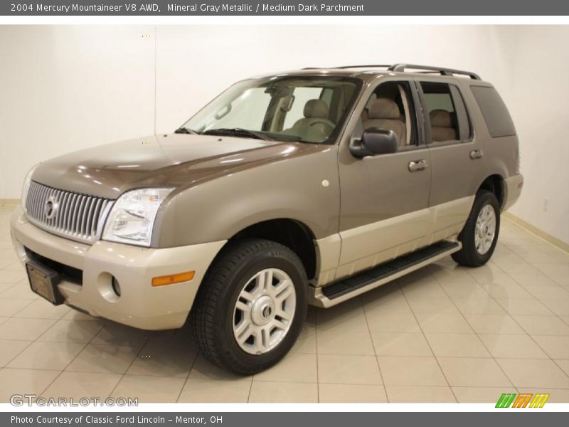 Mineral Gray Metallic / Medium Dark Parchment 2004 Mercury Mountaineer V8 AWD