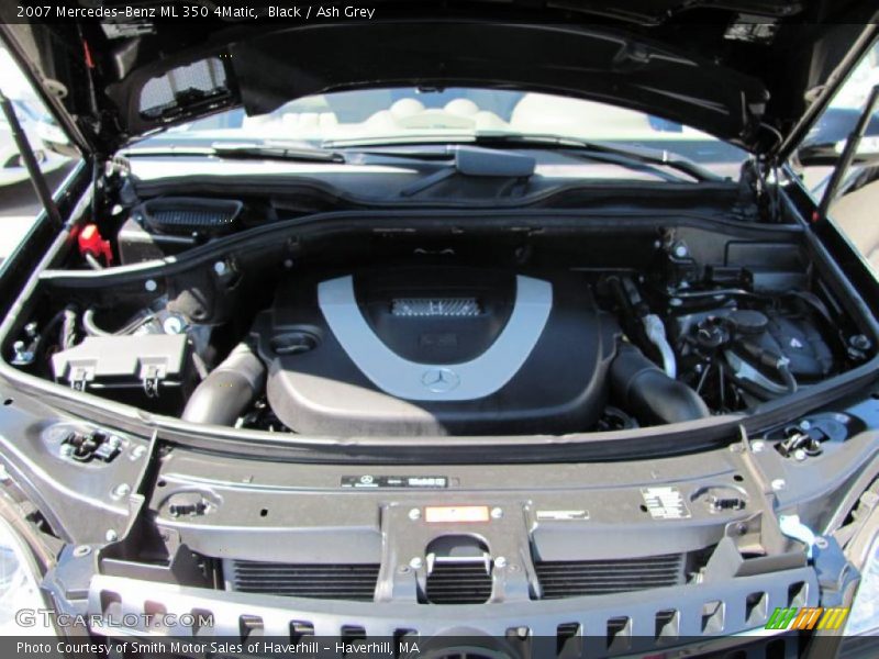 Black / Ash Grey 2007 Mercedes-Benz ML 350 4Matic