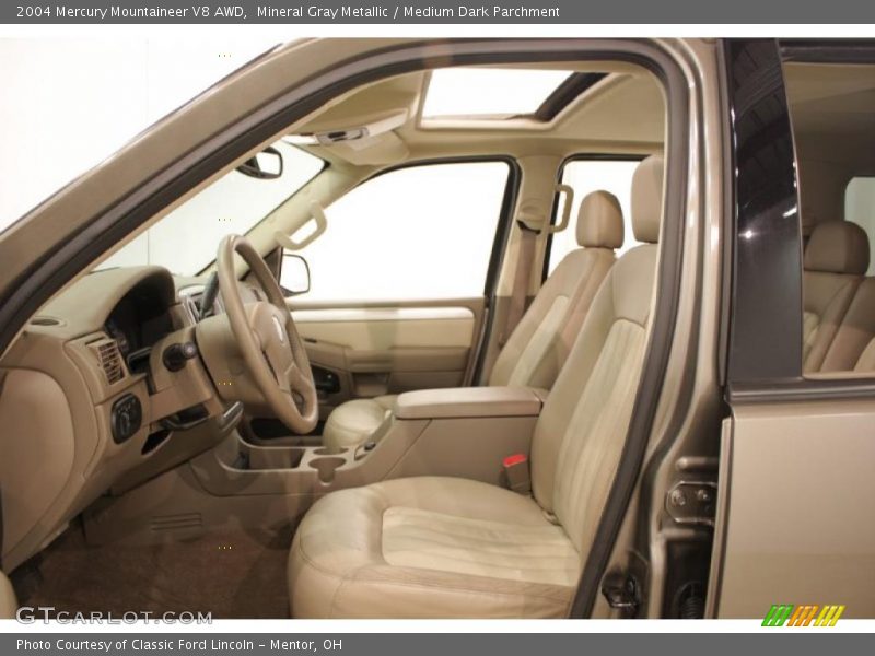 Mineral Gray Metallic / Medium Dark Parchment 2004 Mercury Mountaineer V8 AWD