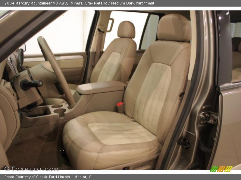 Mineral Gray Metallic / Medium Dark Parchment 2004 Mercury Mountaineer V8 AWD