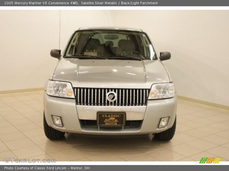 Satellite Silver Metallic / Black/Light Parchment 2005 Mercury Mariner V6 Convenience 4WD