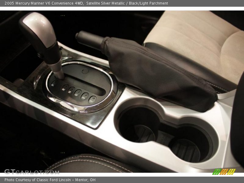 Satellite Silver Metallic / Black/Light Parchment 2005 Mercury Mariner V6 Convenience 4WD