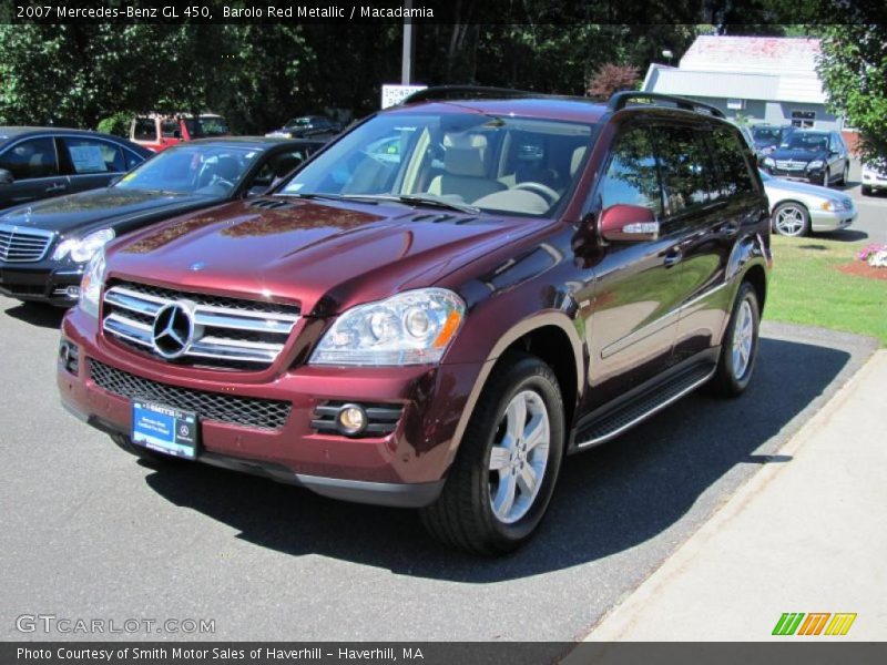 Barolo Red Metallic / Macadamia 2007 Mercedes-Benz GL 450