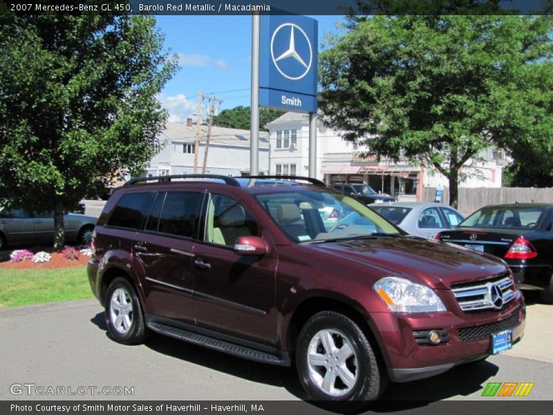Barolo Red Metallic / Macadamia 2007 Mercedes-Benz GL 450