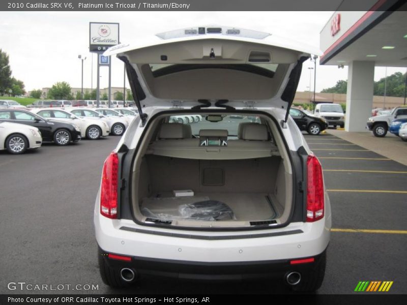 Platinum Ice Tricoat / Titanium/Ebony 2010 Cadillac SRX V6