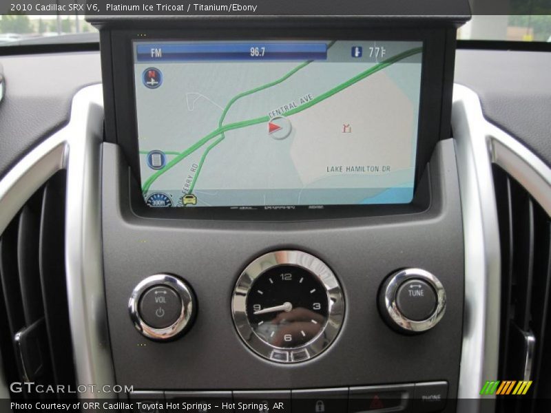 Platinum Ice Tricoat / Titanium/Ebony 2010 Cadillac SRX V6