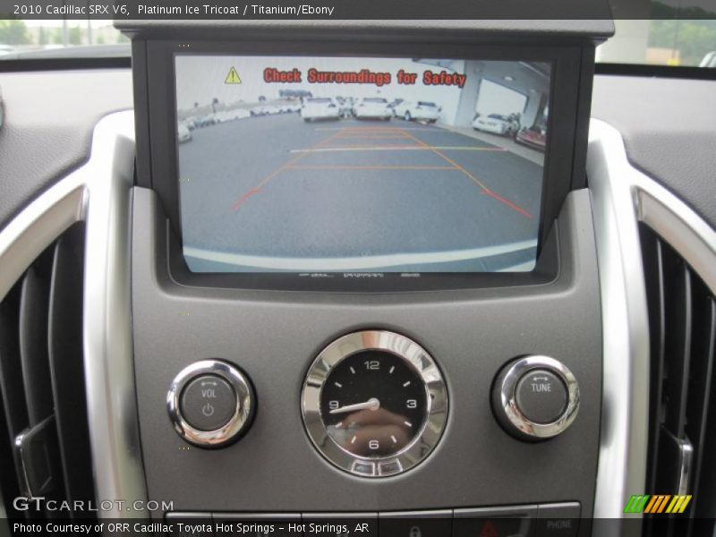 Platinum Ice Tricoat / Titanium/Ebony 2010 Cadillac SRX V6